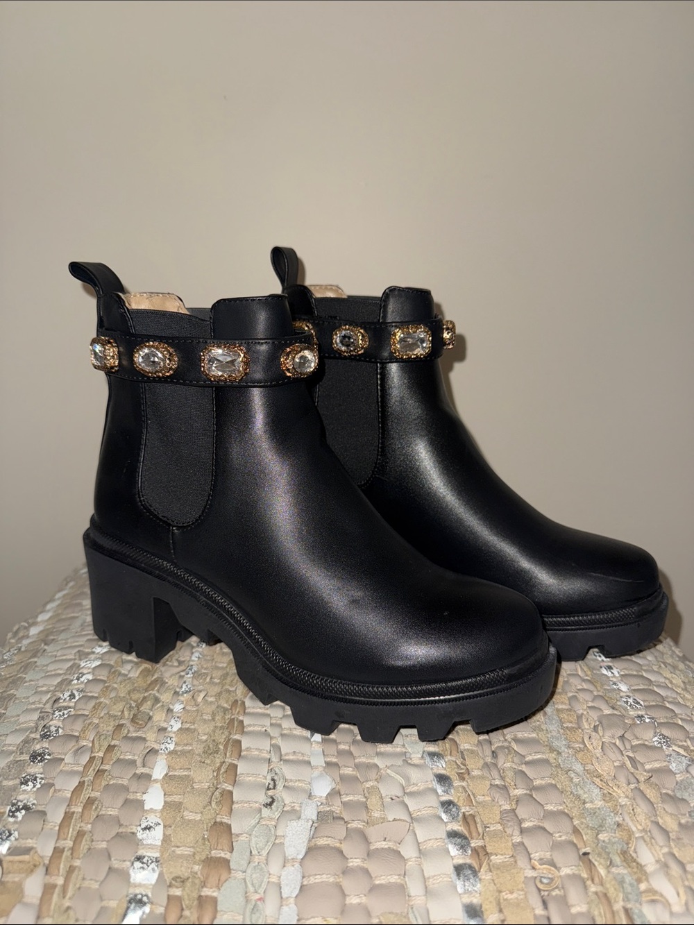 Steve Madden Black Boots